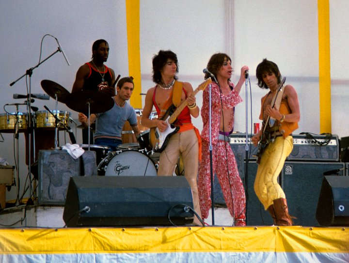 rolling stones on tour 1975
