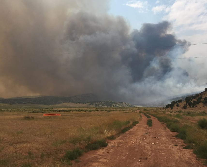 Peekaboo Fire mostly contained