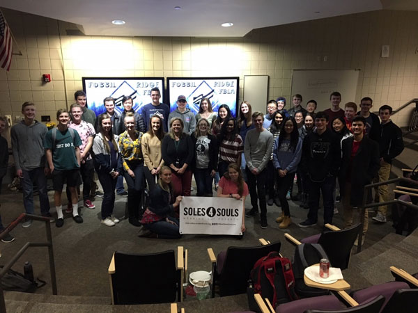 Fossil Ridge High School Students Aim to Collect 5,000 Pairs of Shoes to Help Fight Global Poverty