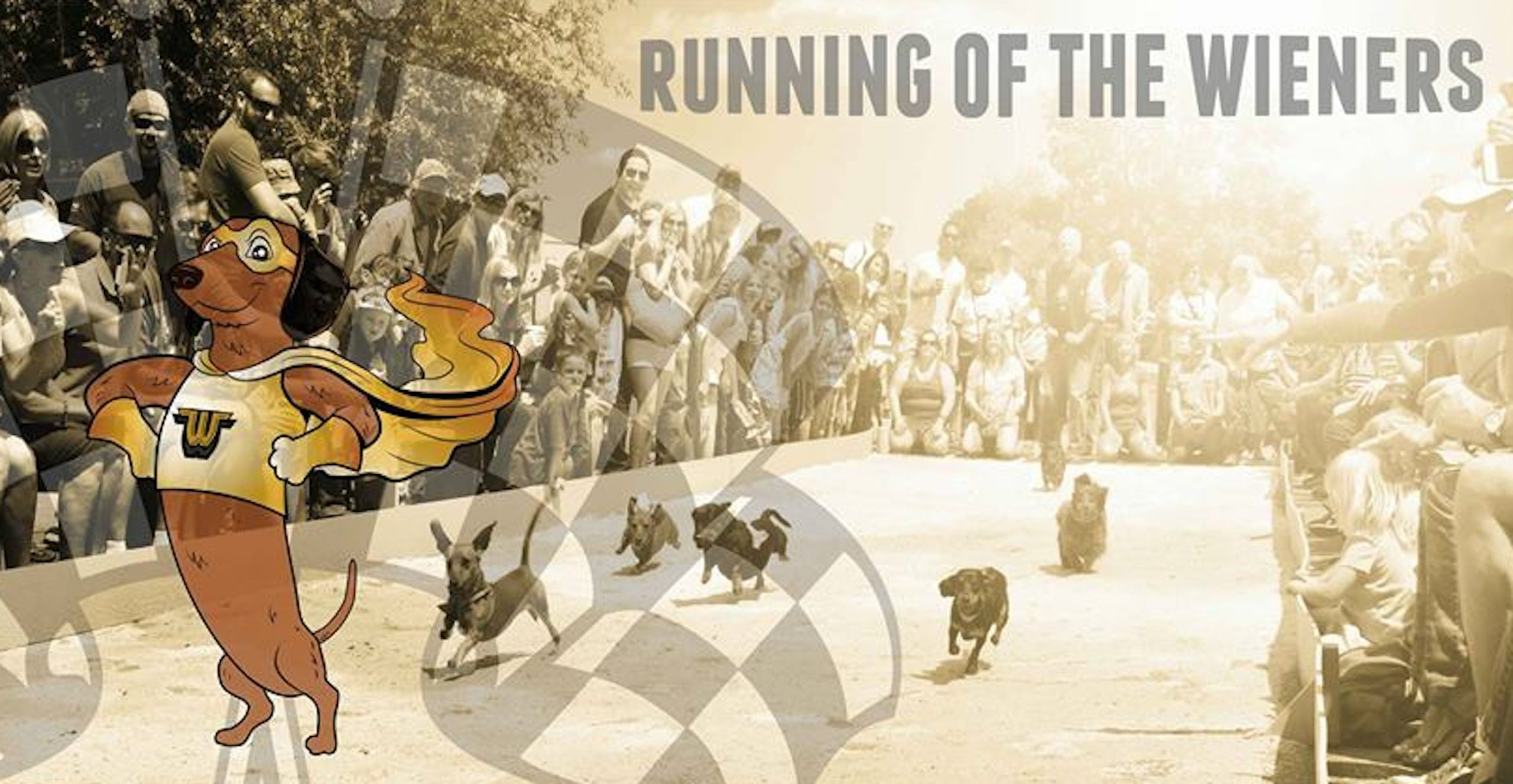 Annnd they’re off! Fun and fundraising at the “Running of the Wieners”