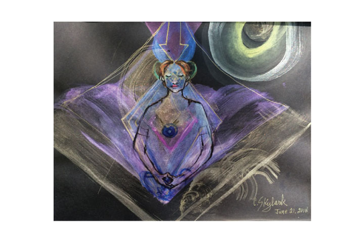 Carol Skylark, the artist who sees beyond