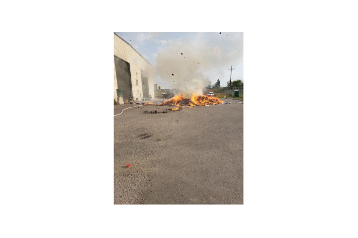 Only you can prevent recycling fires