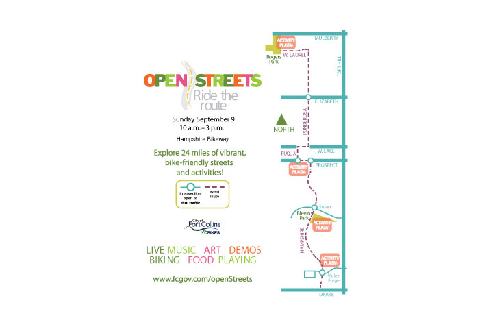 Ride the Route at Fort Collins’ Second Open Streets Event of 2018