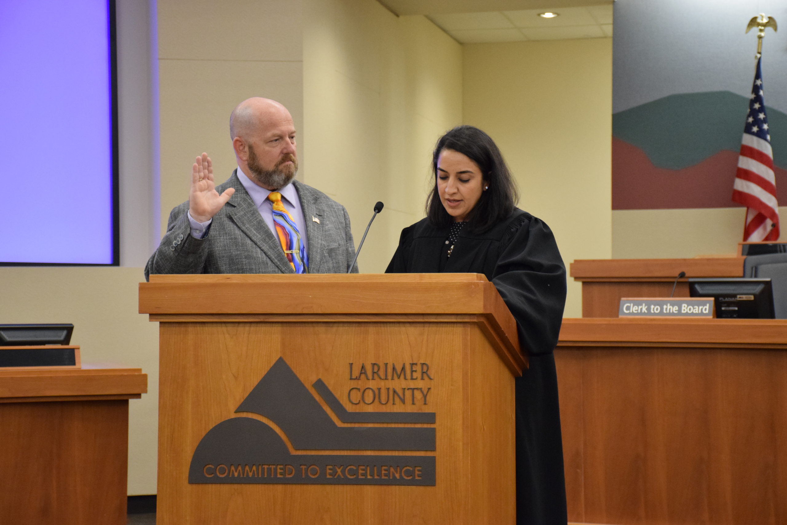Dougherty sworn in to fill District I seat