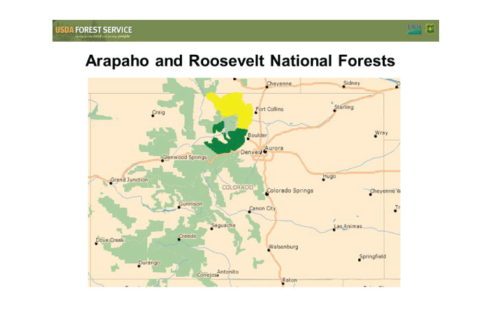 Pile Burning expected today in Canyon Lakes Ranger District