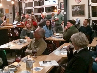 *Picture above: Executive Director Jennifer Kovecses from the Coalition for the Poudre River Watershed discussing wildfire restoration at a 2018 Pub Talk hosted by Maxline Brewing and the Poudre Heritage Alliance. Copyright © 2018 Poudre Heritage Alliance, All rights reserved.