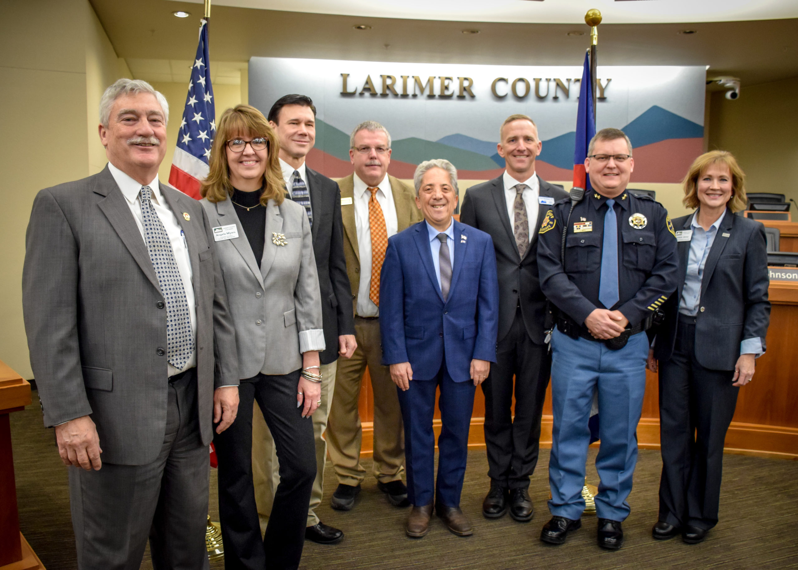 Larimer County elected officials sworn in