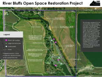River Bluffs Open Space, located between Timnath and Windsor, is a popular place to go biking on the Poudre River Trail, birding, picnicking and exploring the river. No trail or trailhead closures are expected during the restoration project, which should take 10-12 weeks to complete.