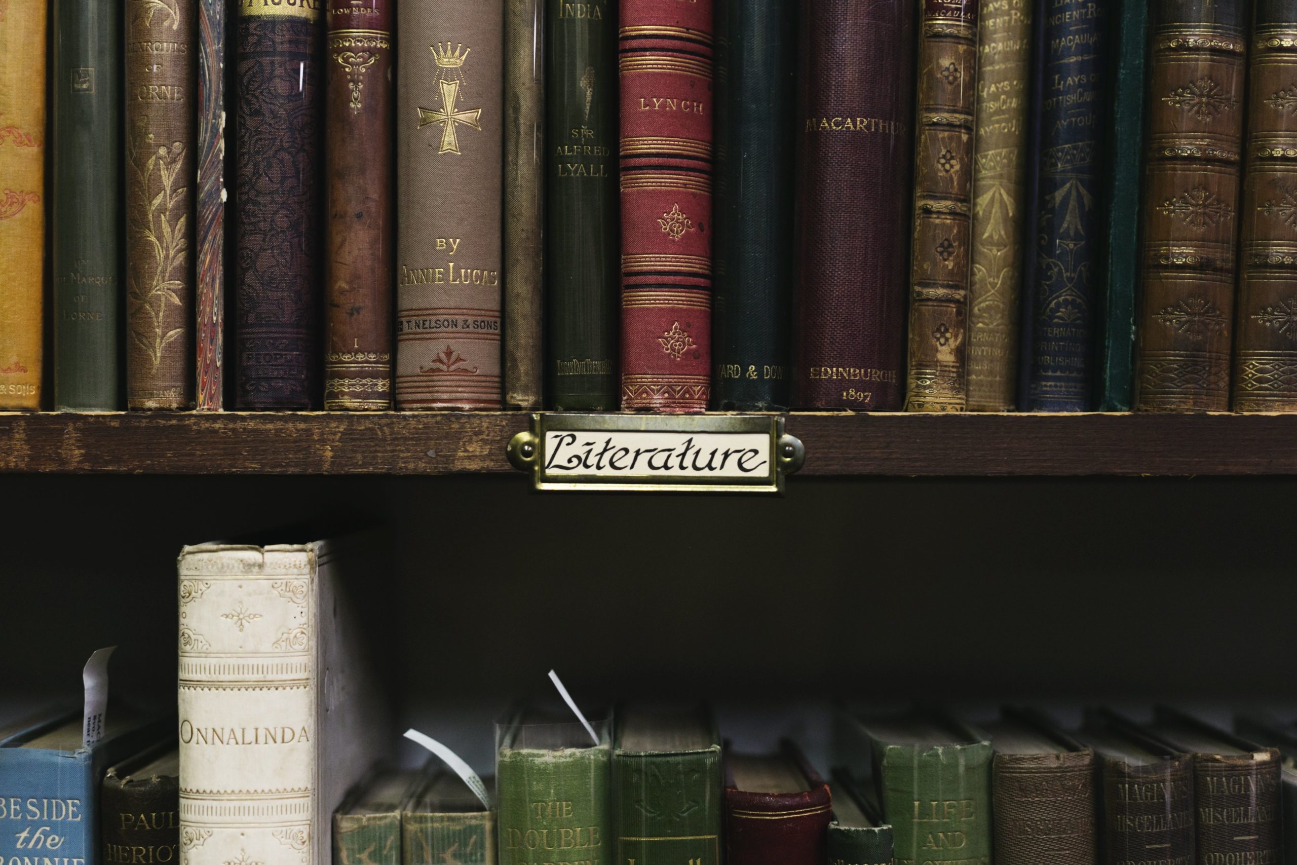 Keep your friends close but your books closer