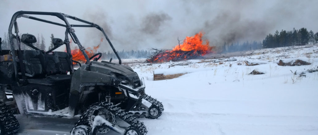 Canyon Lakes Ranger District Pile Burning the Week of February 19