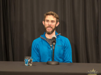 Travis Kauffman and he is the trail runner from Colorado that survived a mountain lion attack