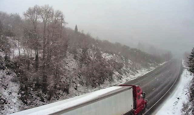 COtrip WEB IMAGE: Unsettled weather is moving into the state. Just before 3:00 p.m. today, roads were slick on many high mountain highways, like US 40 southeast of Steamboat Springs. To view road conditions across Colorado visit COtrip.org.