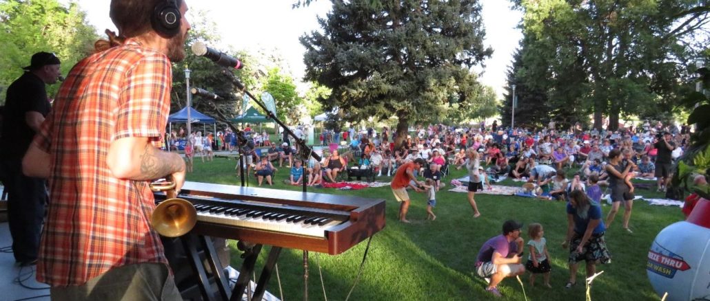 Equally Challenged performs at the 2018 Lagoon Summer Concert Series.