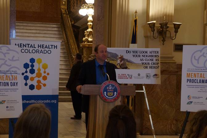 Mental Health Colorado, Governor’s office kick off ‘Mental Health Month’
