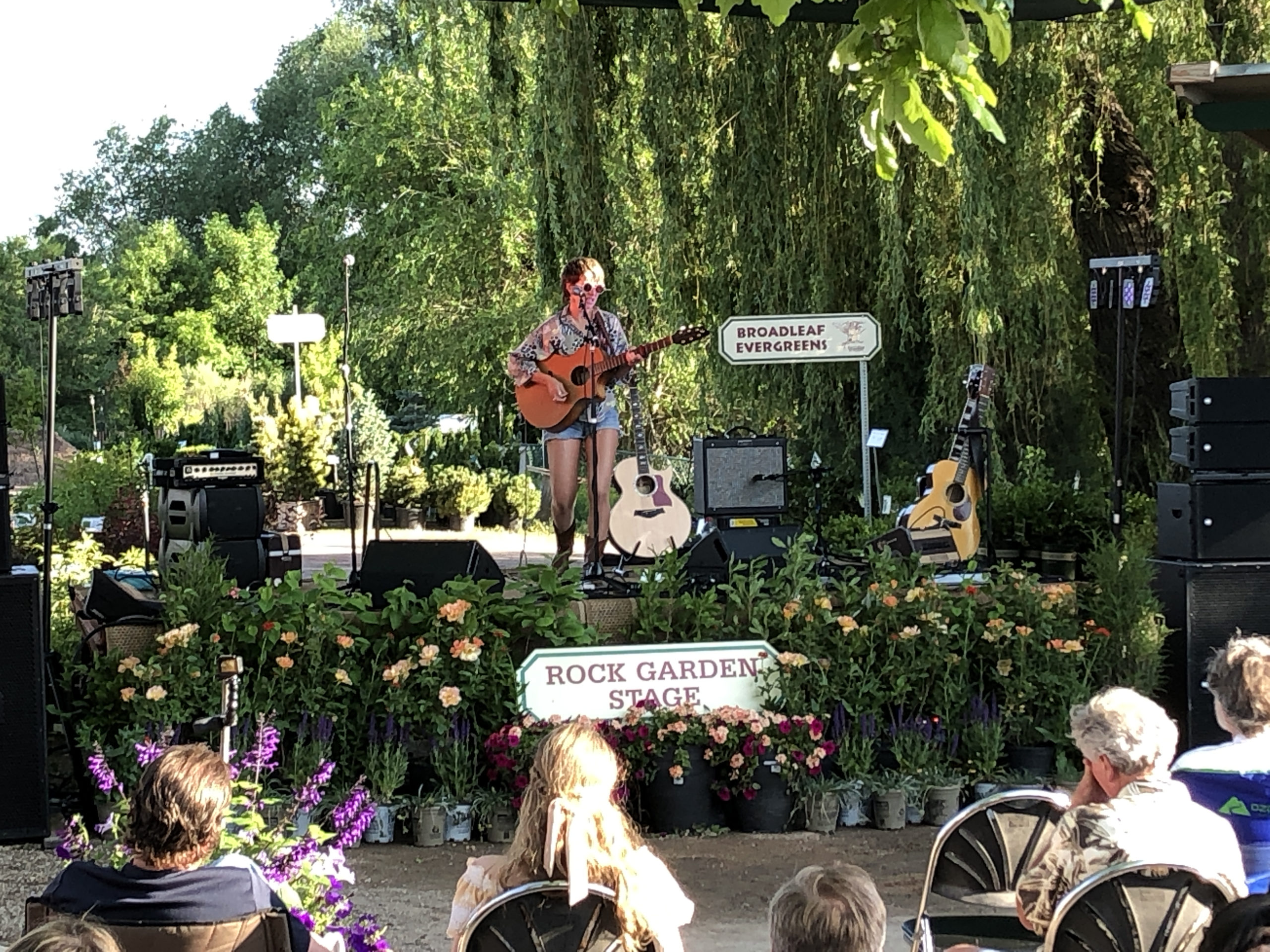 The Rock Garden Concert Series at Fort Collins Nursery is a win-win event