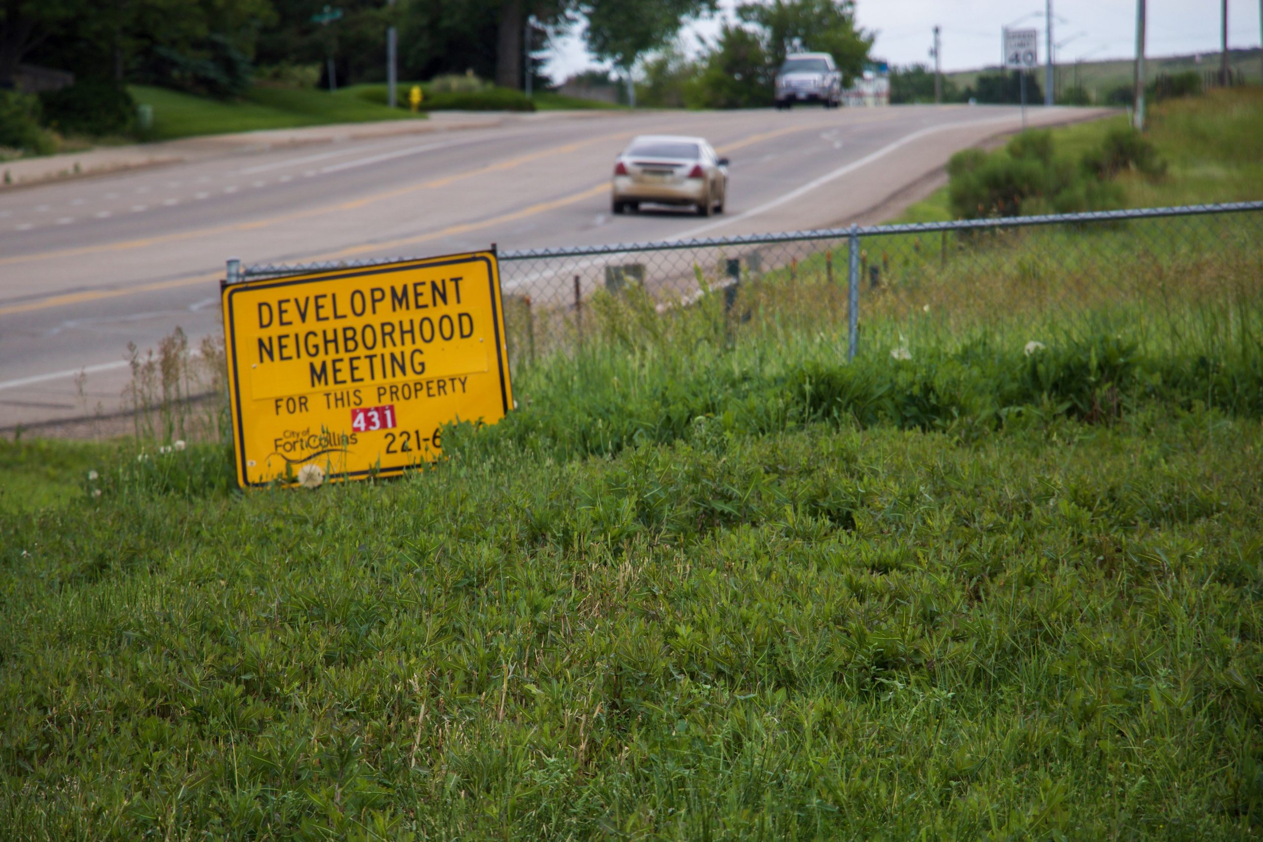 What is going to happen to the Hughes Stadium property?