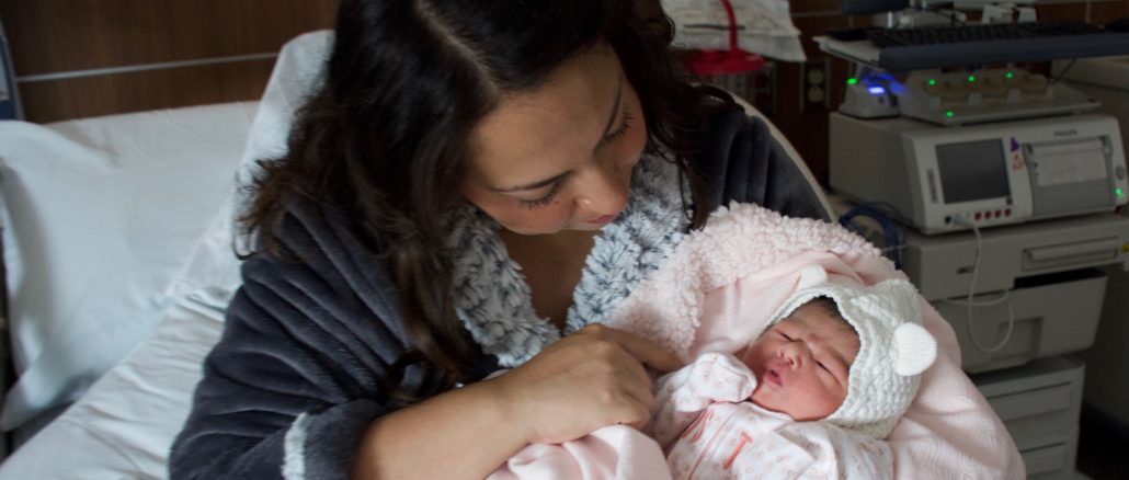 Mariana and Francisco Espinoza of Greeley are the proud parents of the first baby born at the newly opened UCHealth Greeley Hospital. Annabrissa Espinoza was born at 11:07 p.m. July 3, 2019. She weighed 7 pounds and 2 ounces and measured 19 inches. Certified Nurse Midwife Joanna Sheets delivered Annabrissa.