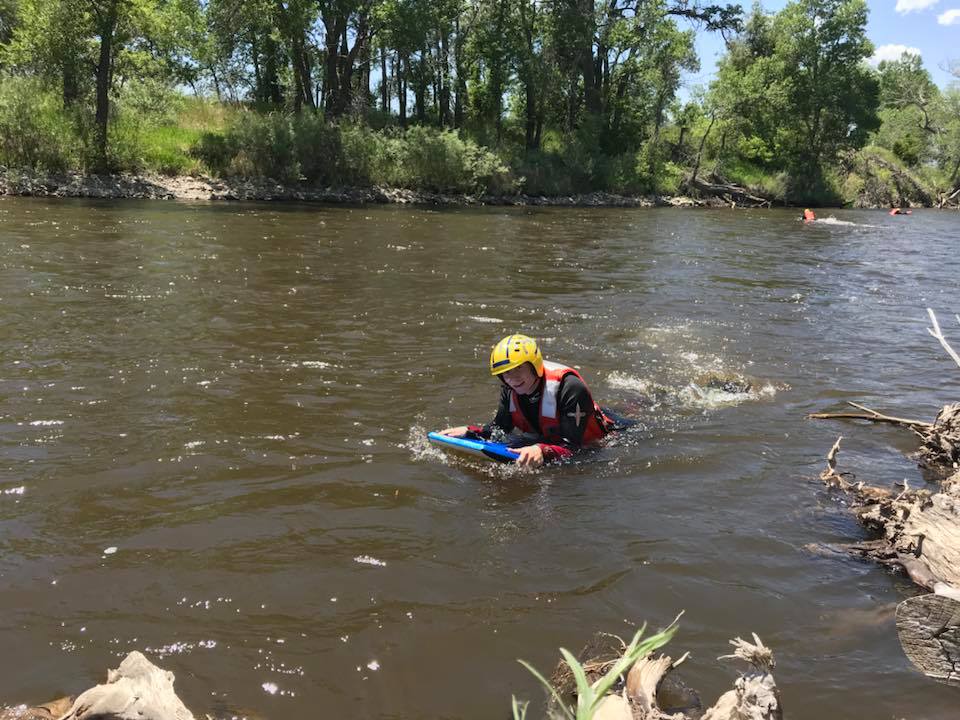 Larimer County Dive and Rescue Team Gives Advice During High Runoff