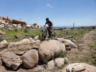 On the Rocks provides one mile of scenic hiking and black diamond (expert) level mountain biking trail several miles into Bobcat Ridge.