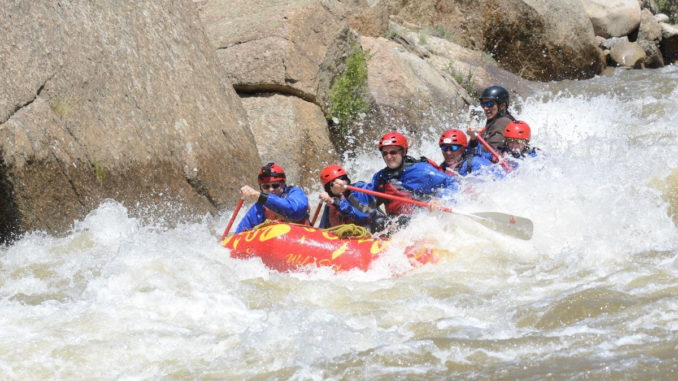 Rafting. Photo courtesy of Colorado Parks and Wildlife.