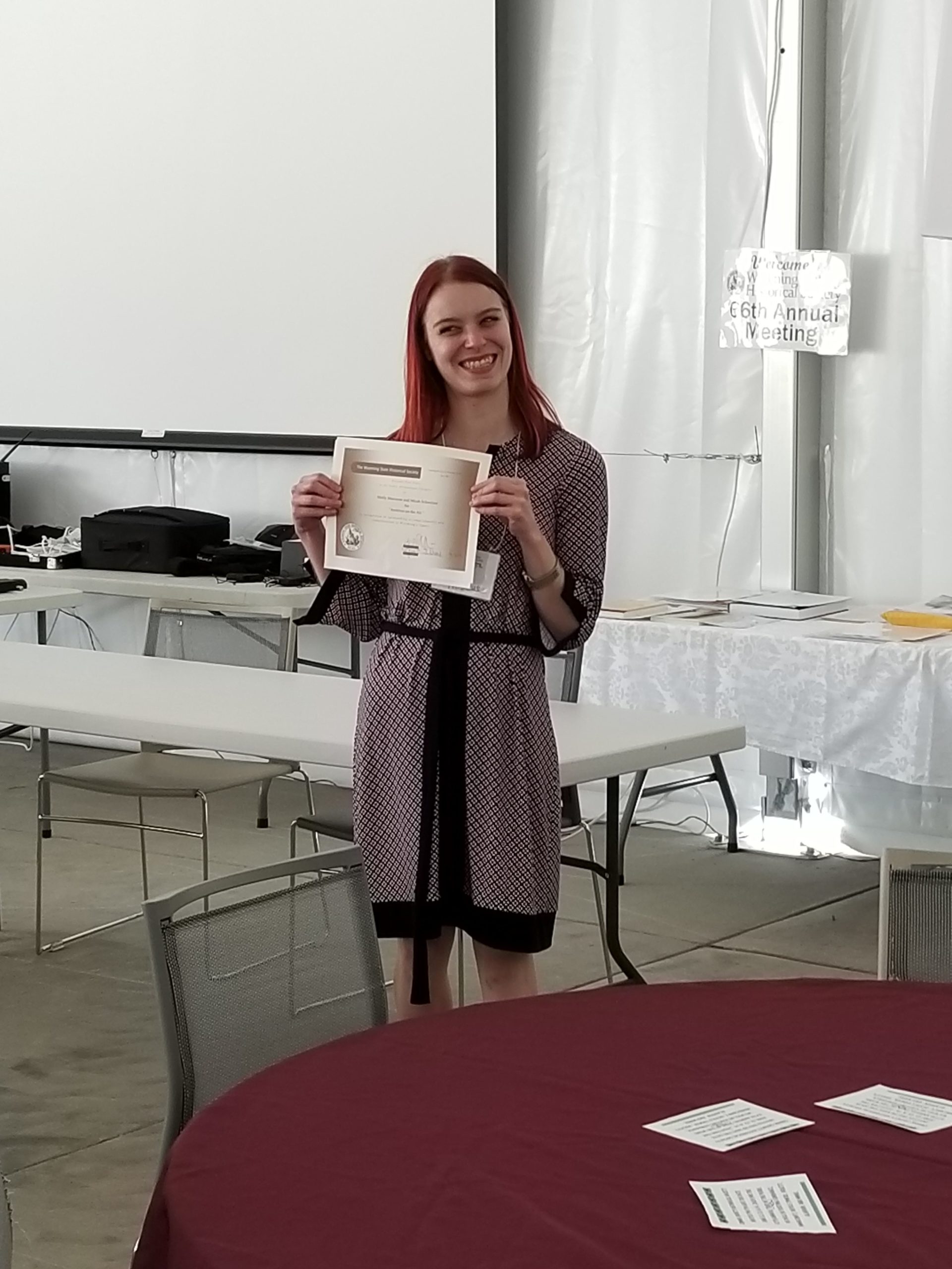UW AHC and WPM Receive Award from Wyoming State Historical Society for Archives On The Air Program