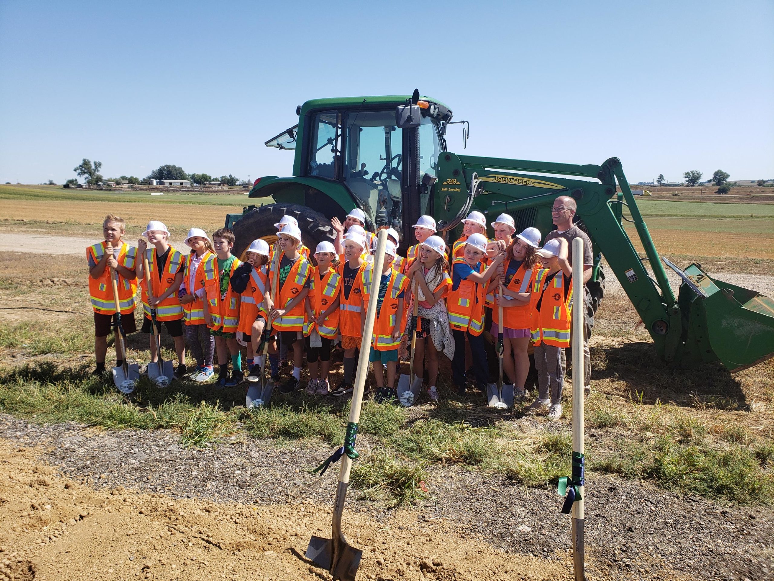 Community leaders celebrate start of I-25 North Berthoud-Johnstown improvements