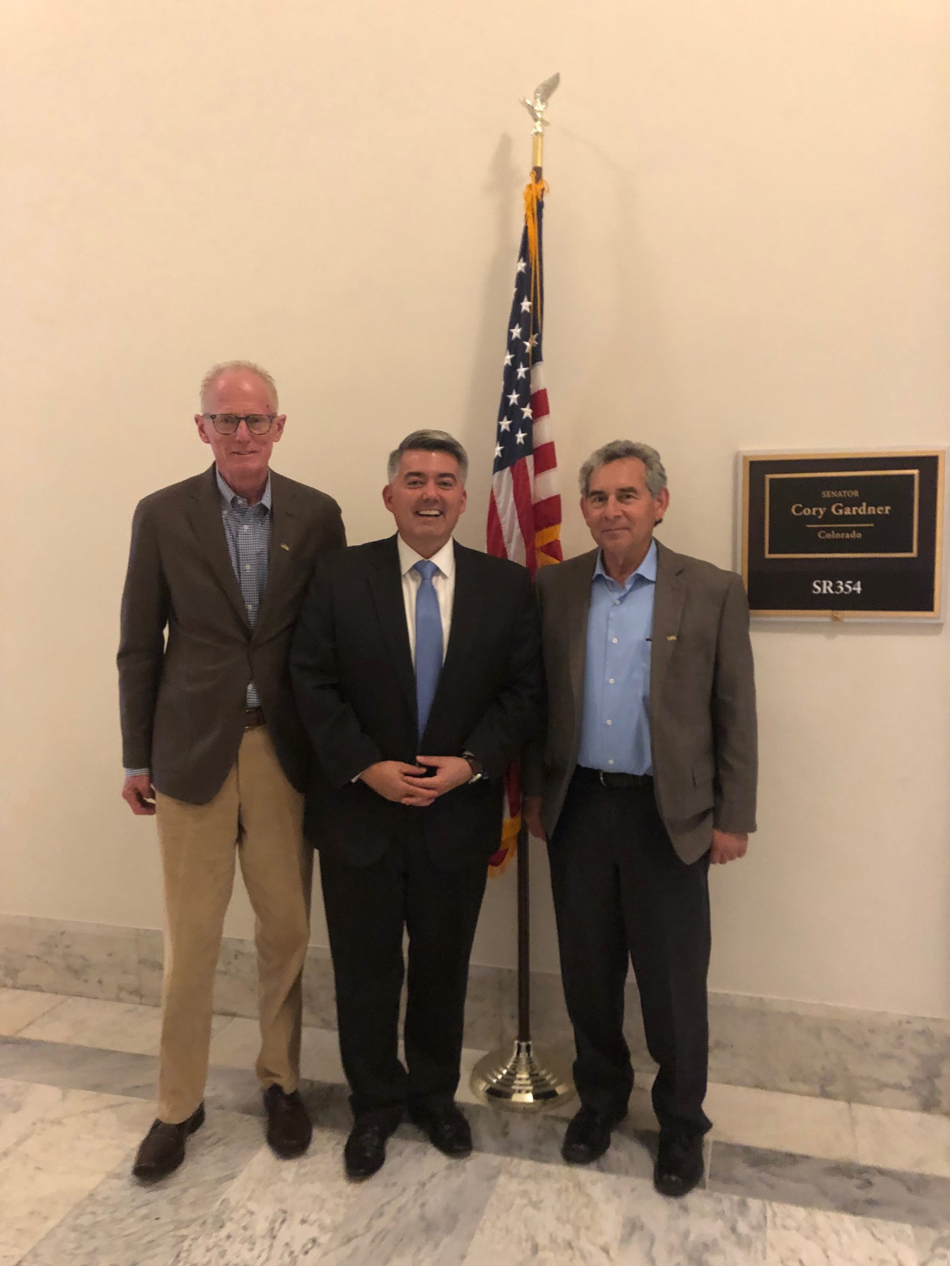 LOCAL DAIRY FARMER FROM WELLINGTON, COLORADO MET WITH CONGRESSIONAL LEADERS ON CAPITOL HILL TO DISCUSS ISSUES IMPACTING THE DAIRY INDUSTRY