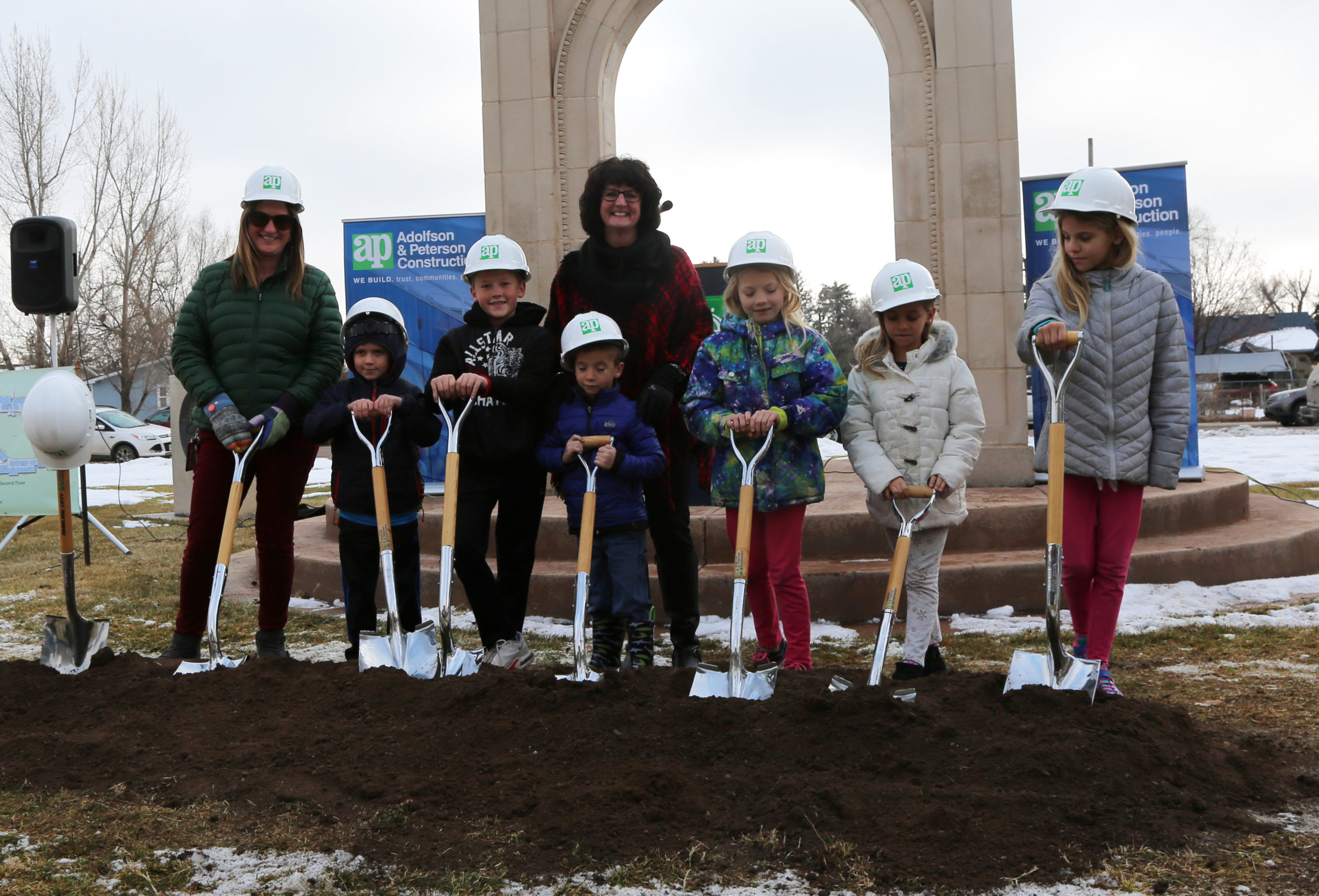 Wellington community celebrates breaking ground on new middle/high school