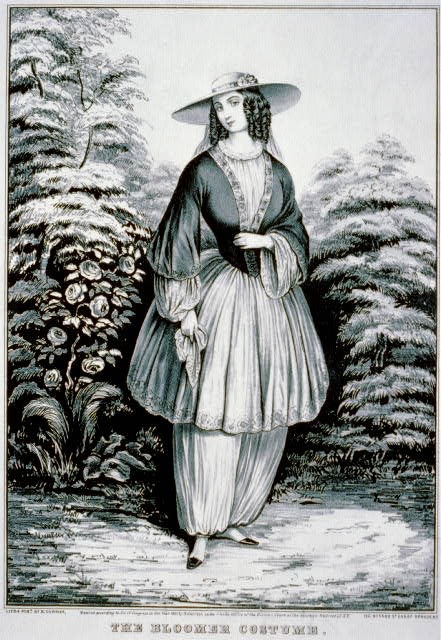 “Bloomer Costumes” Give Women More Freedom – for Awhile