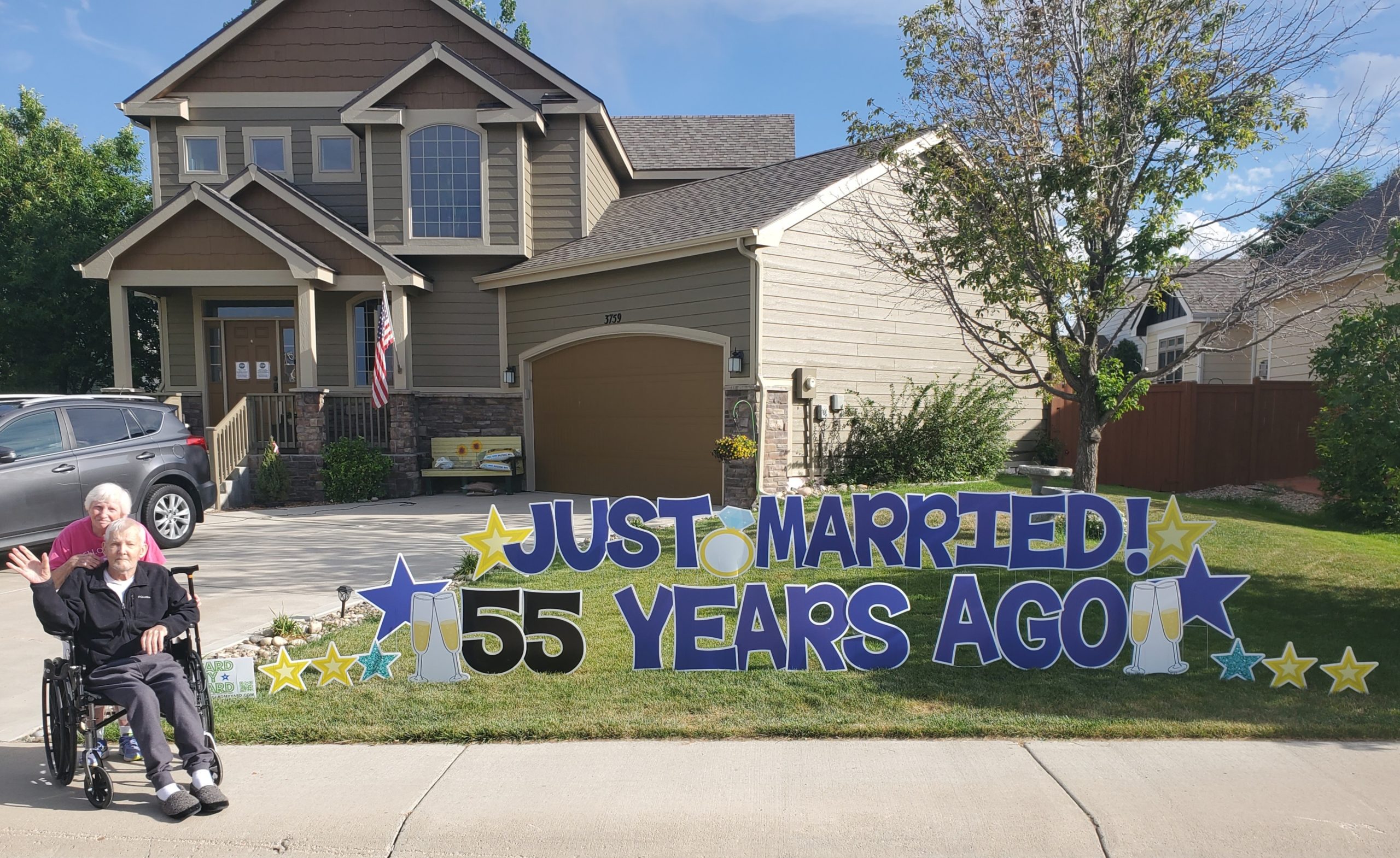 Son and Daughter-In-Law Celebrate Parents in Love