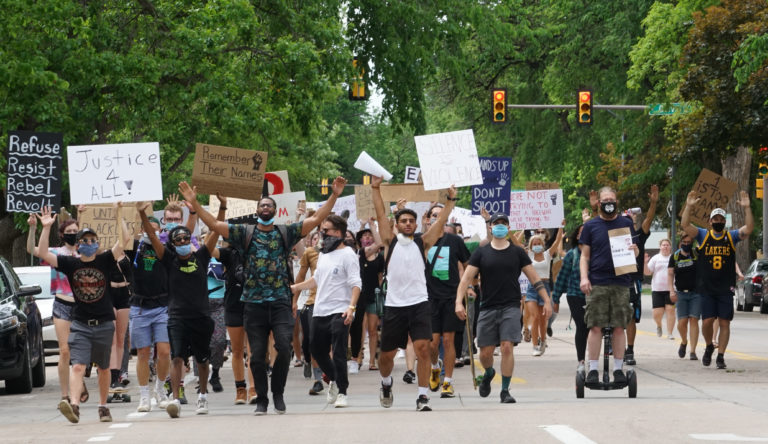 Thousands in Fort Collins Protest the Death of George Floyd