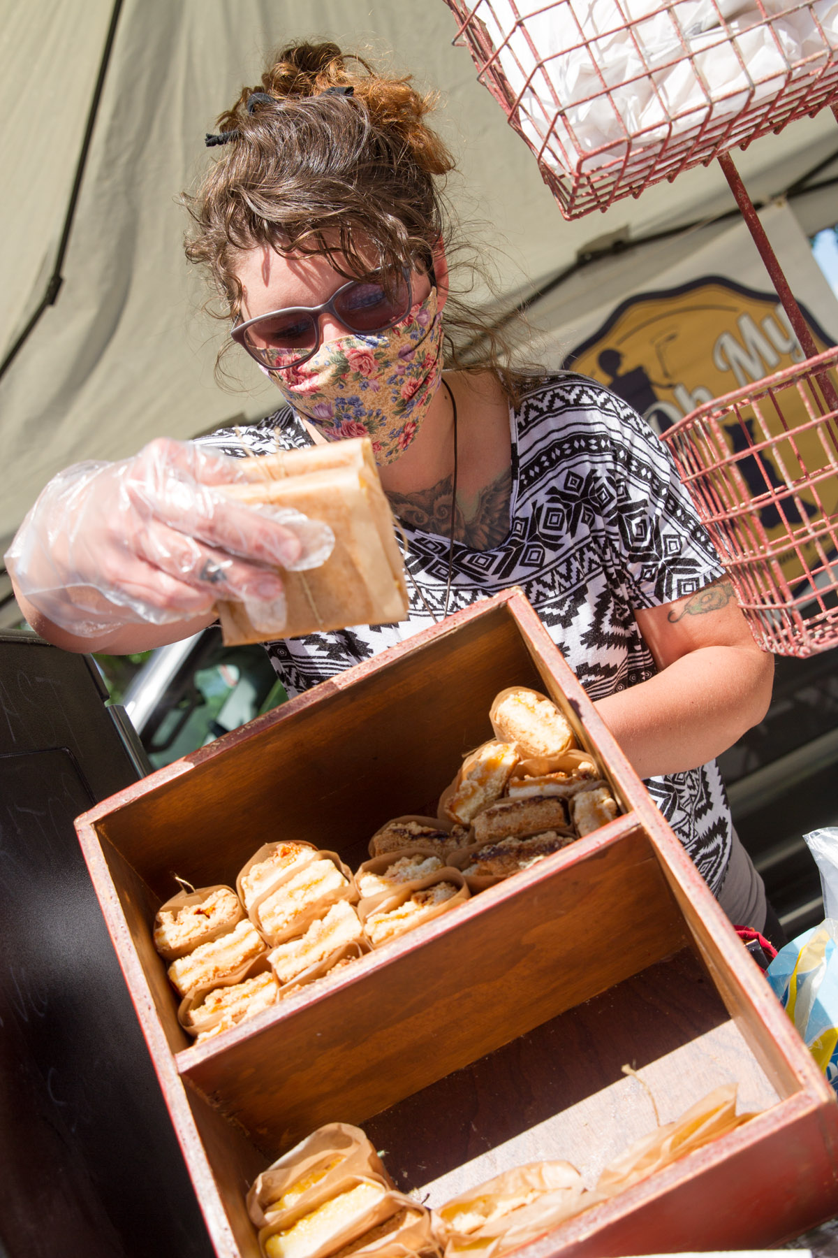 CSU Extension Farmers Market with Covid-19 Safety Precautions