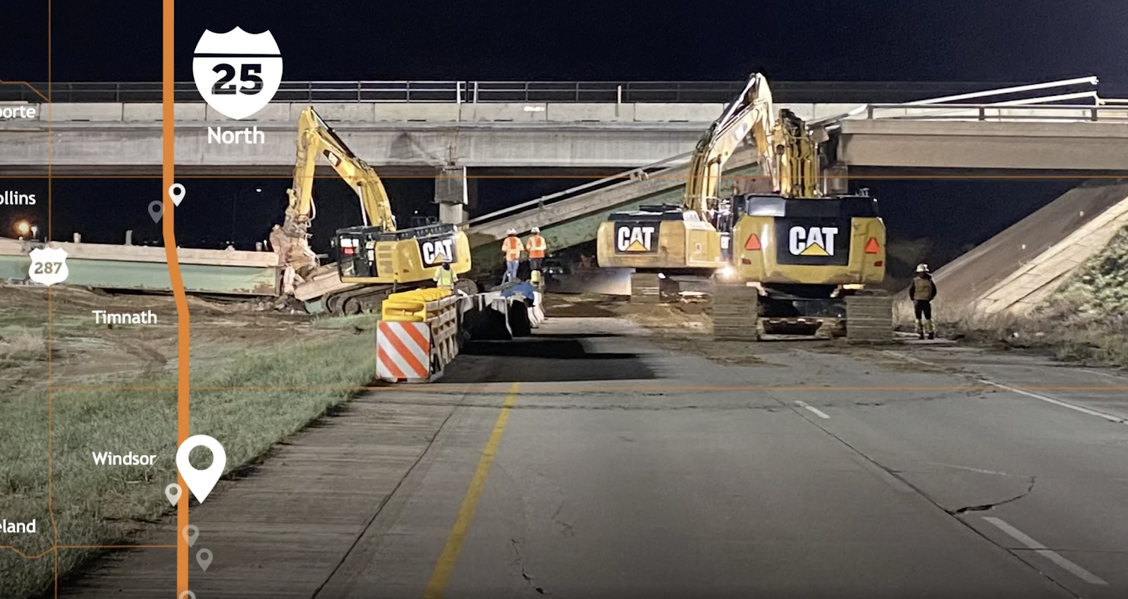 I-25 North Express Lanes Project Celebrates Milestone