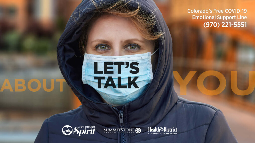 Let’s Talk; Colorado Spirit Program’s Support is only a Phone Call Away