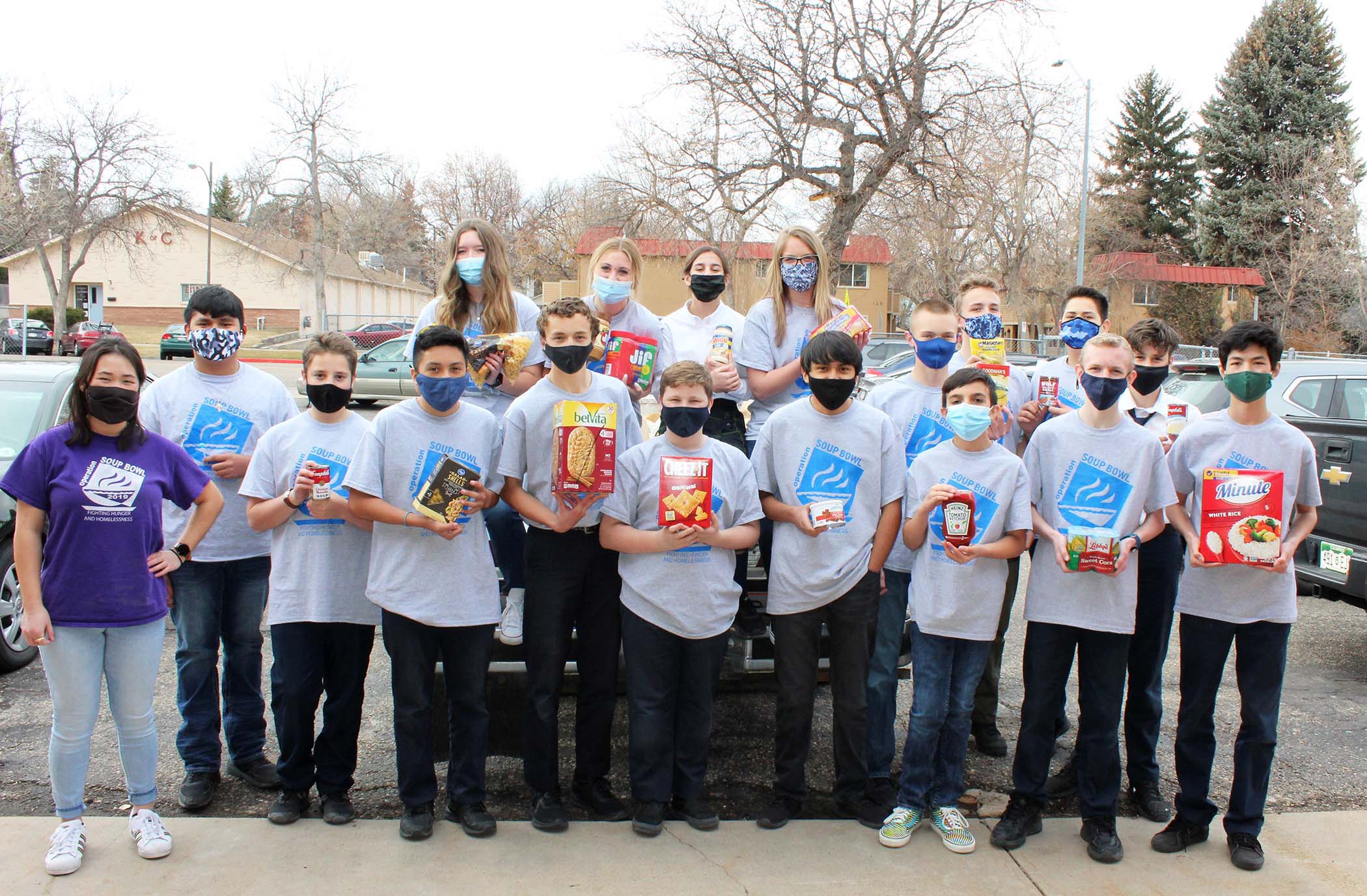 Saint Joseph Catholic School Collects 2,501 Pounds of Food for Larimer County Food Bank