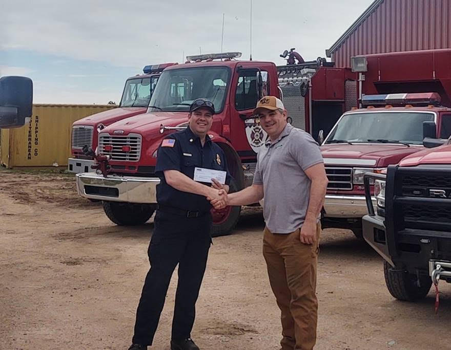 Local Fire Departments Receive Operation Helping Heroes Award