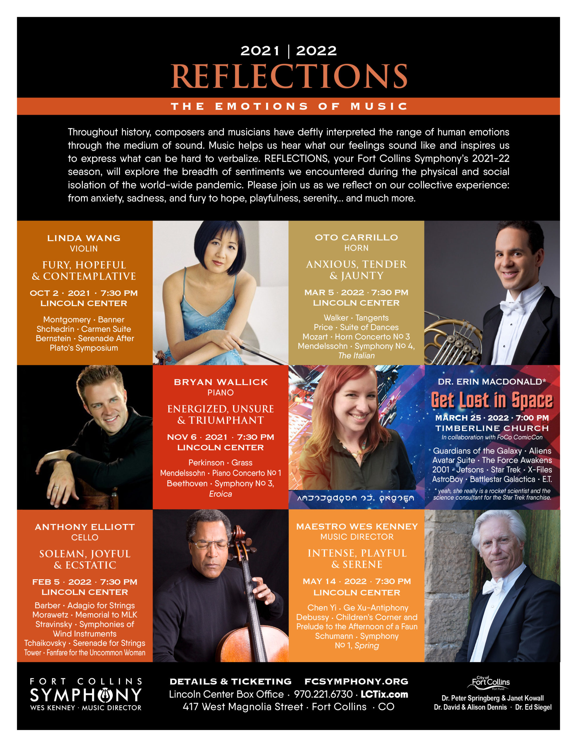 Fort Collins Symphony Presents Season 2021-2022