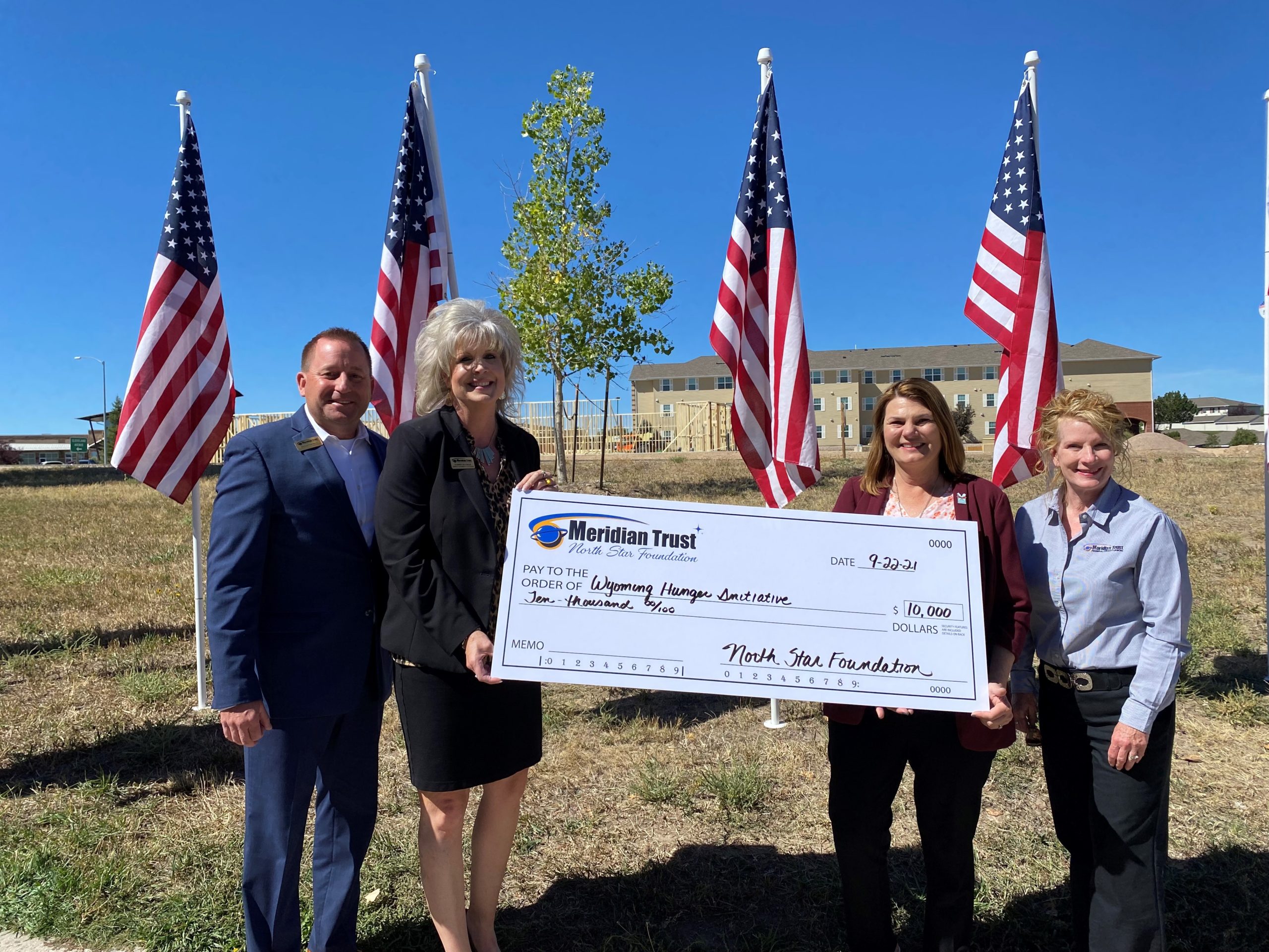 Meridian Trust North Star Foundation raises $20k during Flags for Heroes