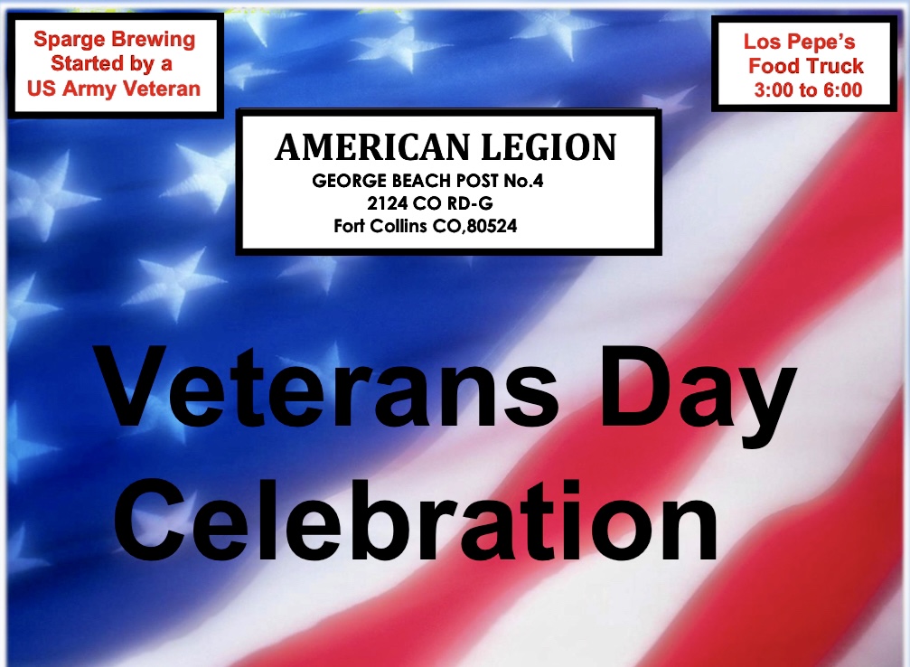 Celebrate Veterans Day with the American Legion Beach Post 4