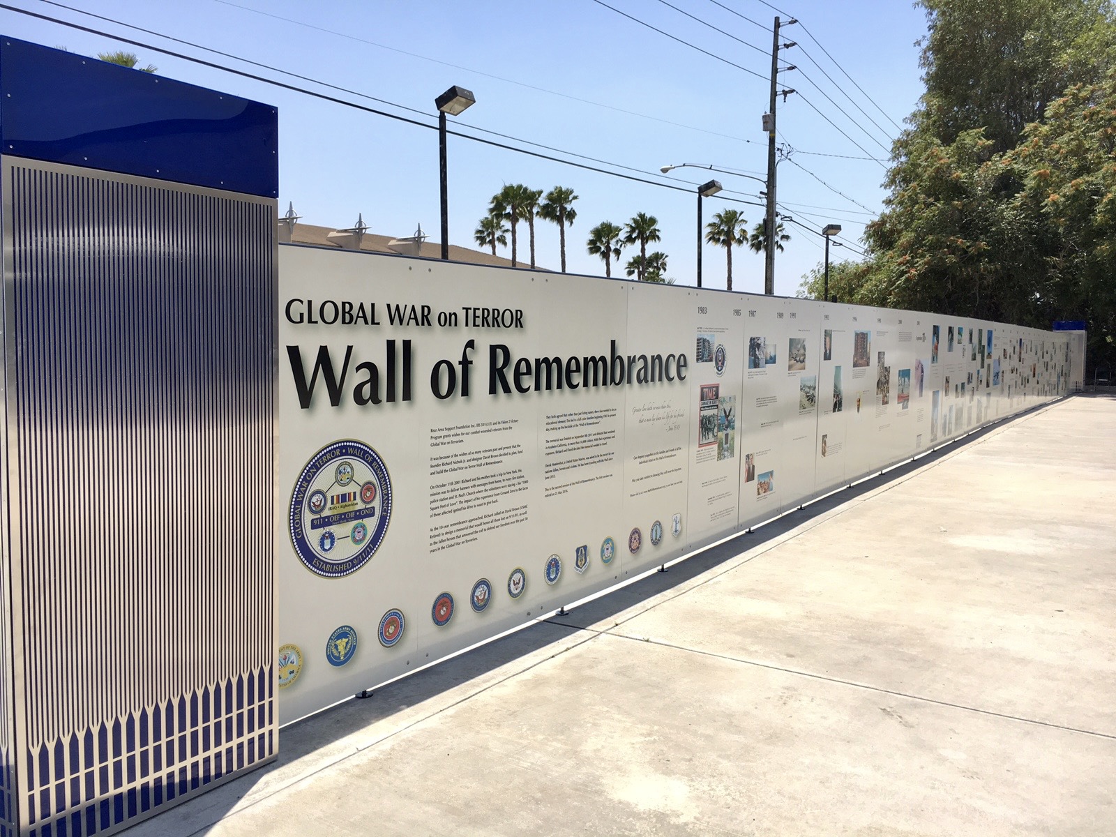 The ‘Global War on Terror Wall of Remembrance’ Comes to Town