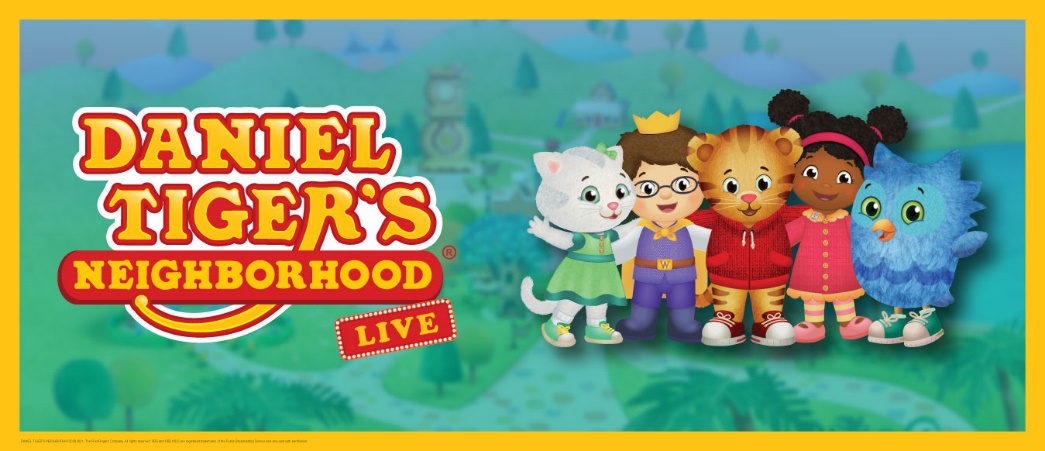 Daniel Tiger’s Neighborhood Live! to Bring PBS’ Series Live to Fort Collins’ Lincoln Center