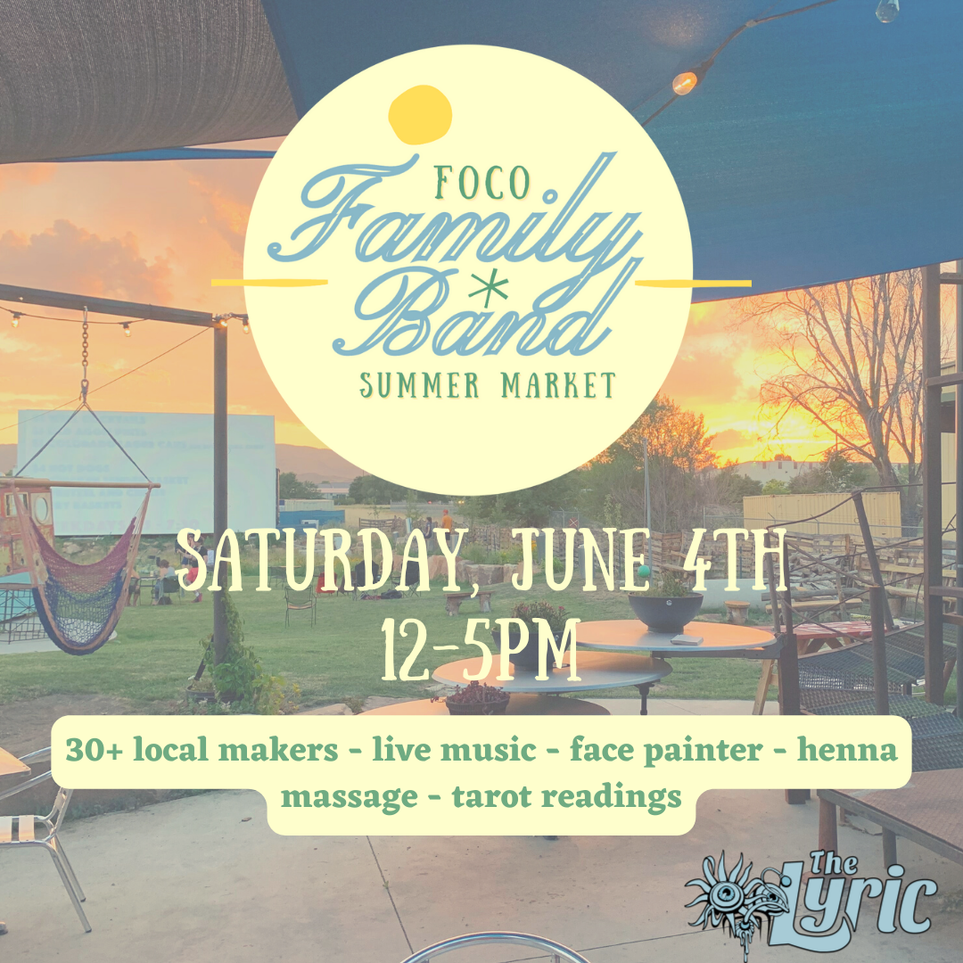 FoCo Family Band Summer Market
