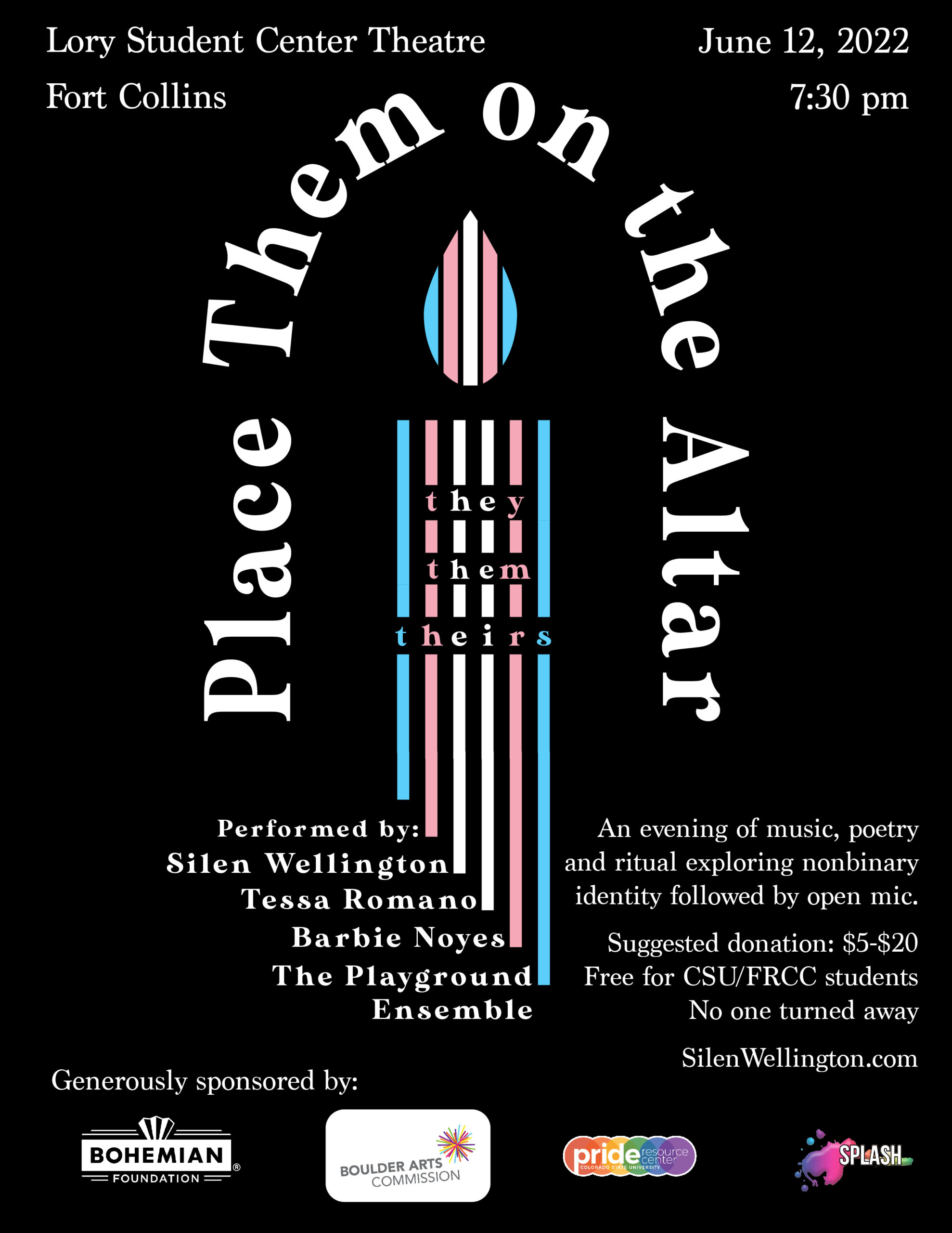 Local Artists Offer Pride in Performance: Place Them on the Altar