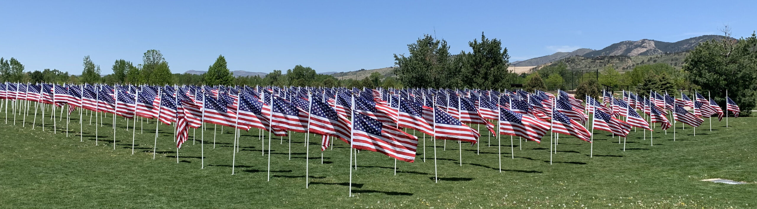 500 Flags to Fly at Fort Collins Field of Honor During Memorial Day Weekend