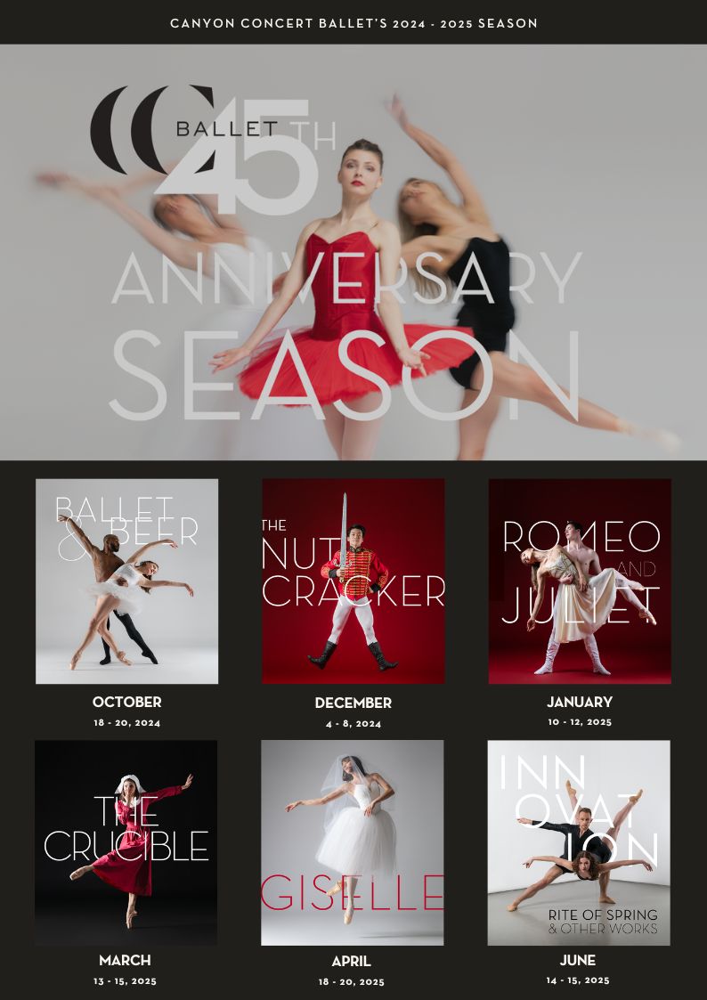 Canyon Concert Ballet Launches 45th Season