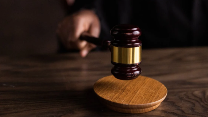 Alt-Text: Brown Wooden Gavel on Brown Wooden Table