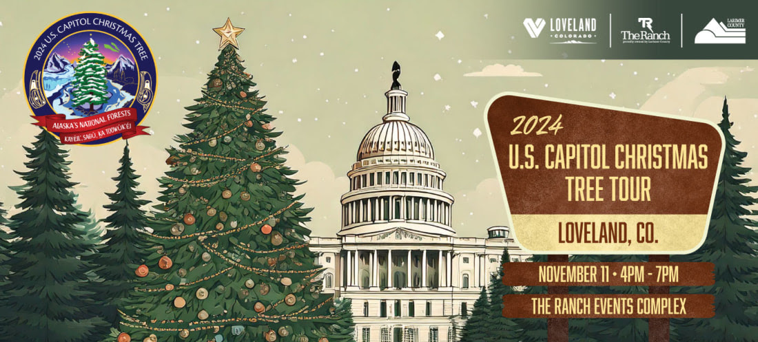 U.S. Capitol Christmas Tree to Visit Loveland on Veterans Day