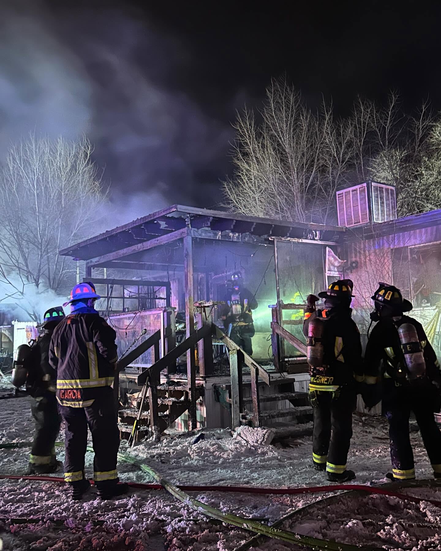 Portable Heater Sparks Devastating Home Fire in Larimer County