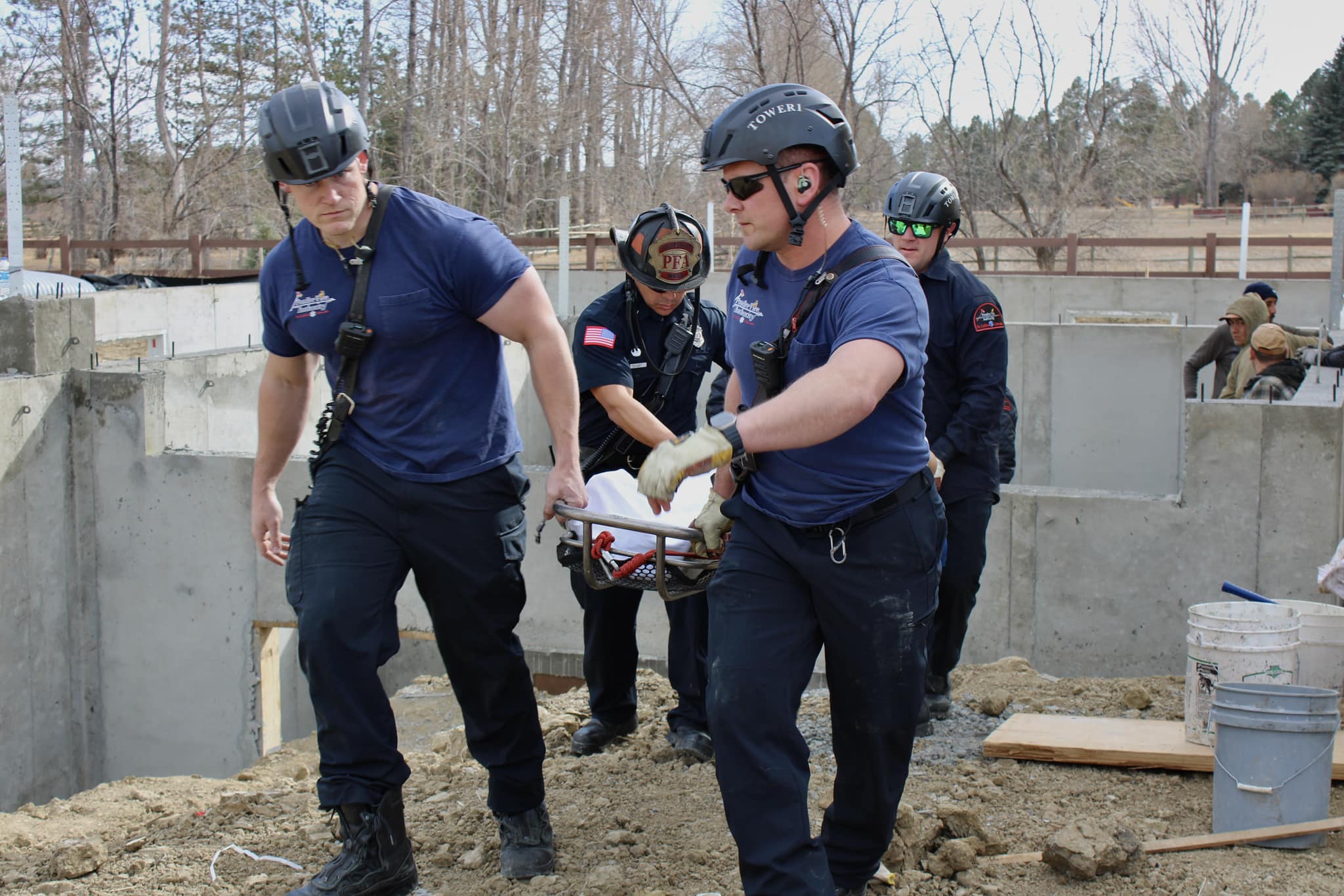 Firefighters Rescue Worker from Construction Site Basement in Fort Collins
