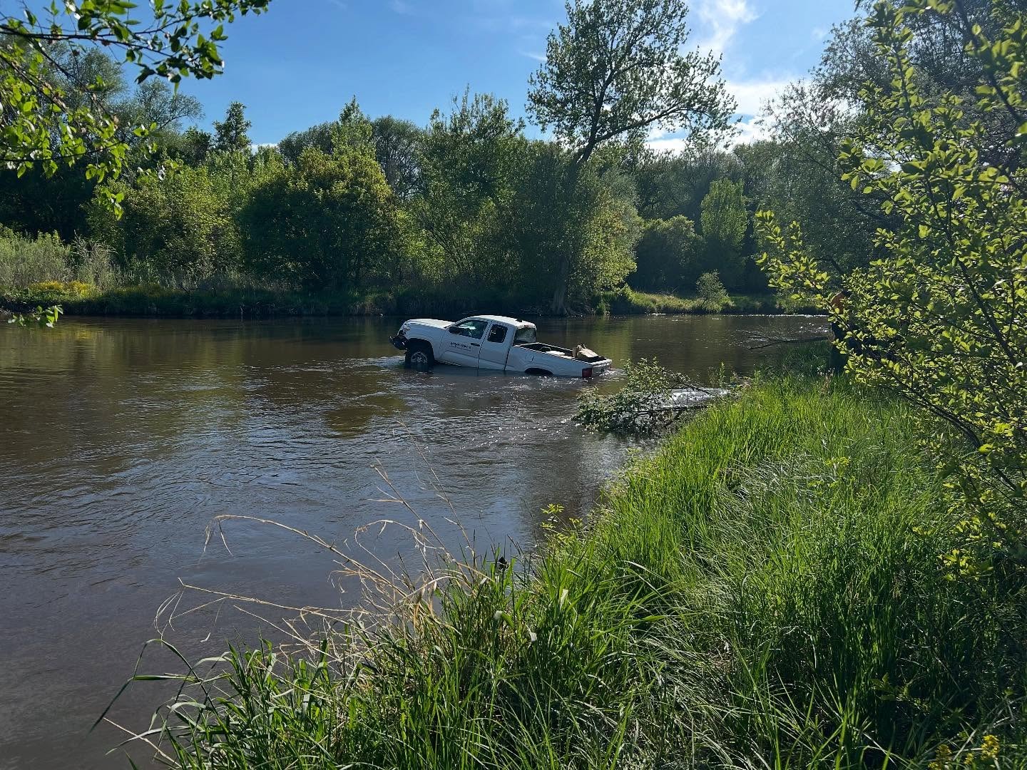 Truck Carrying Radiological Device Crashes into Poudre River in Fort Collins